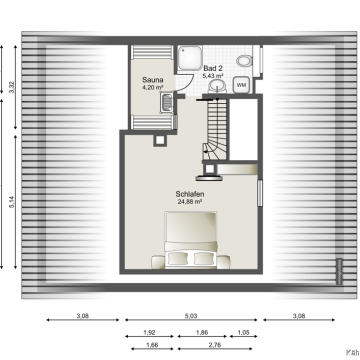 Grundriss Dachgeschoss Grundriss Dachgeschoss